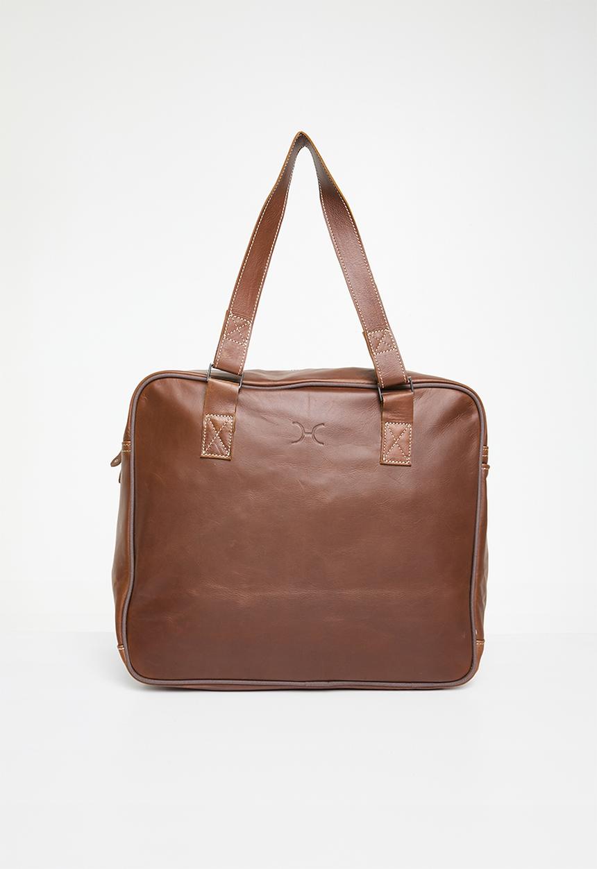 Thandana - Large Weekender Lether - Tobac Leather