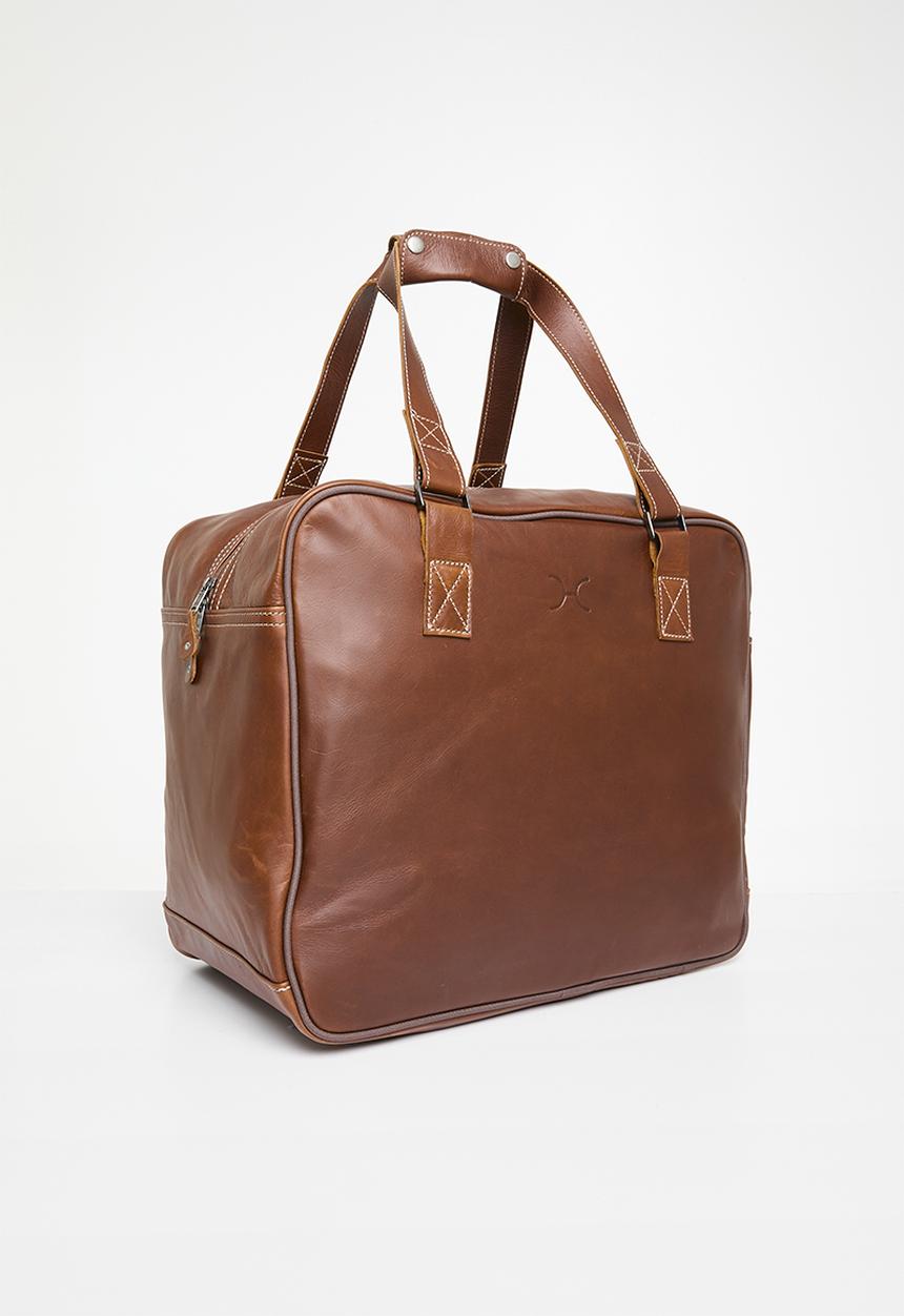 Thandana - Large Weekender Lether - Tobac Leather