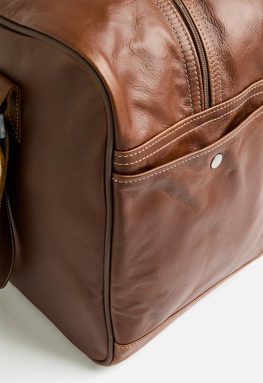 Thandana - Large Weekender Lether - Tobac Leather