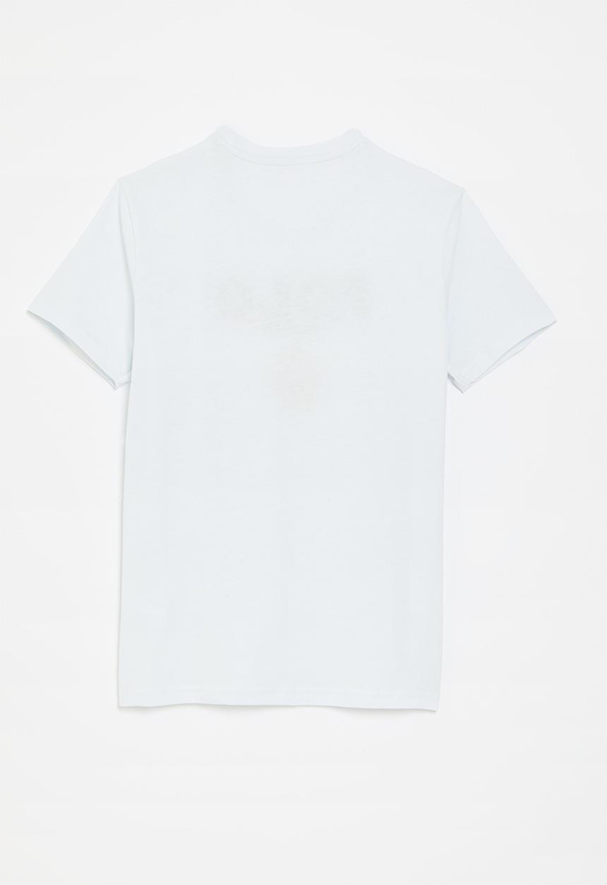 POLO - Boys logan crested short sleeve tee - ice blue
