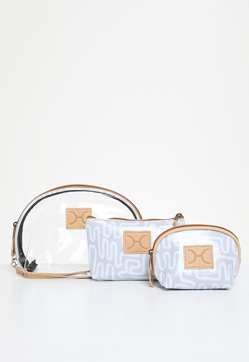 Thandana - Half moon travel pouch set of 3 - Moonstruck