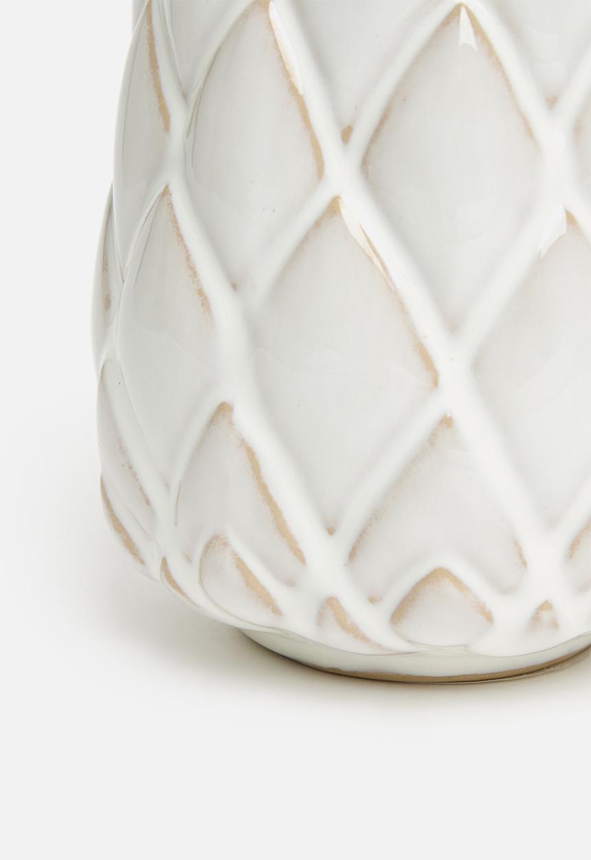 H&S - Artichoke candle holder set of 2 - natural
