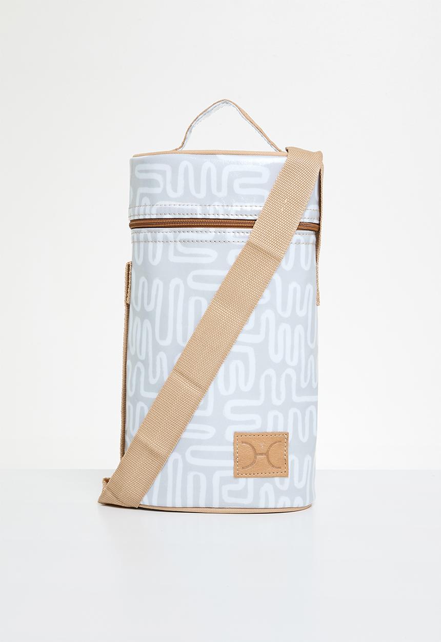 Thandana - Wine Cooler Double Carry Laminated Fabric - GEO Moonstruck