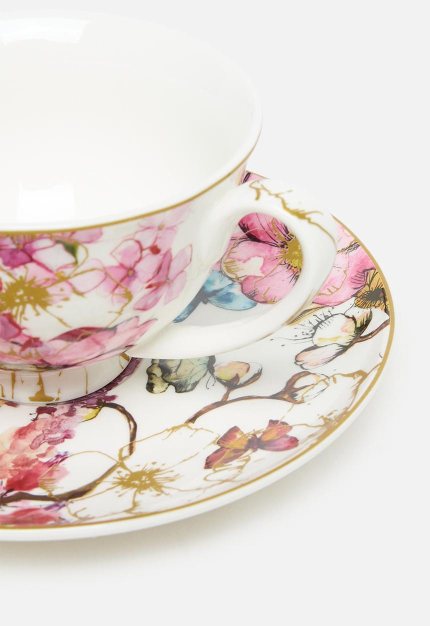 Maxwell & Williams - Enchantment cup & saucer - Multi