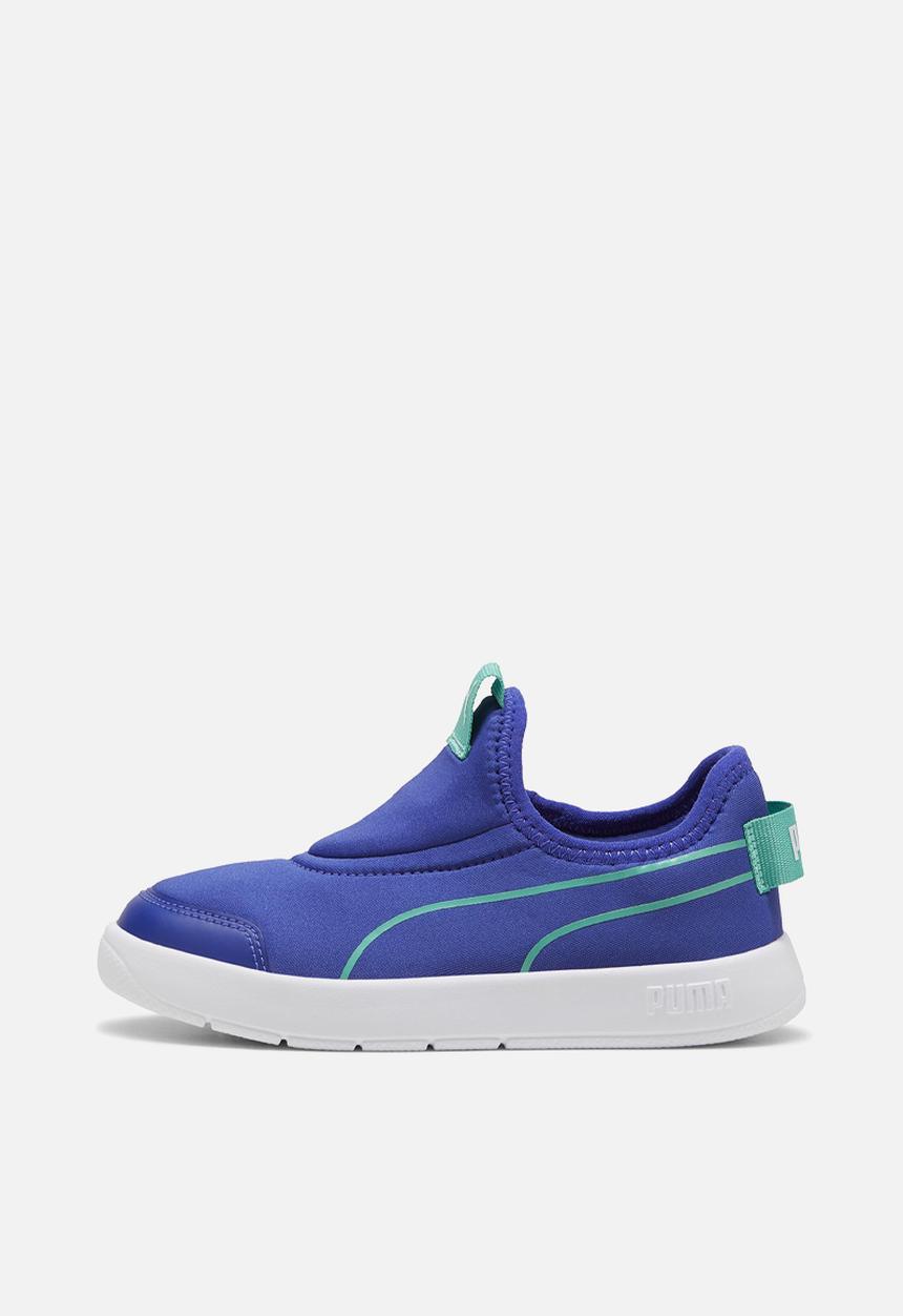 PUMA - Courtflex V3 Slip On Ps - Lapis Lazuli-Jade Frost