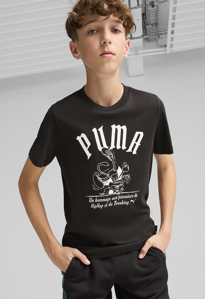 Graphics Super Puma Break Tee B - Puma Black