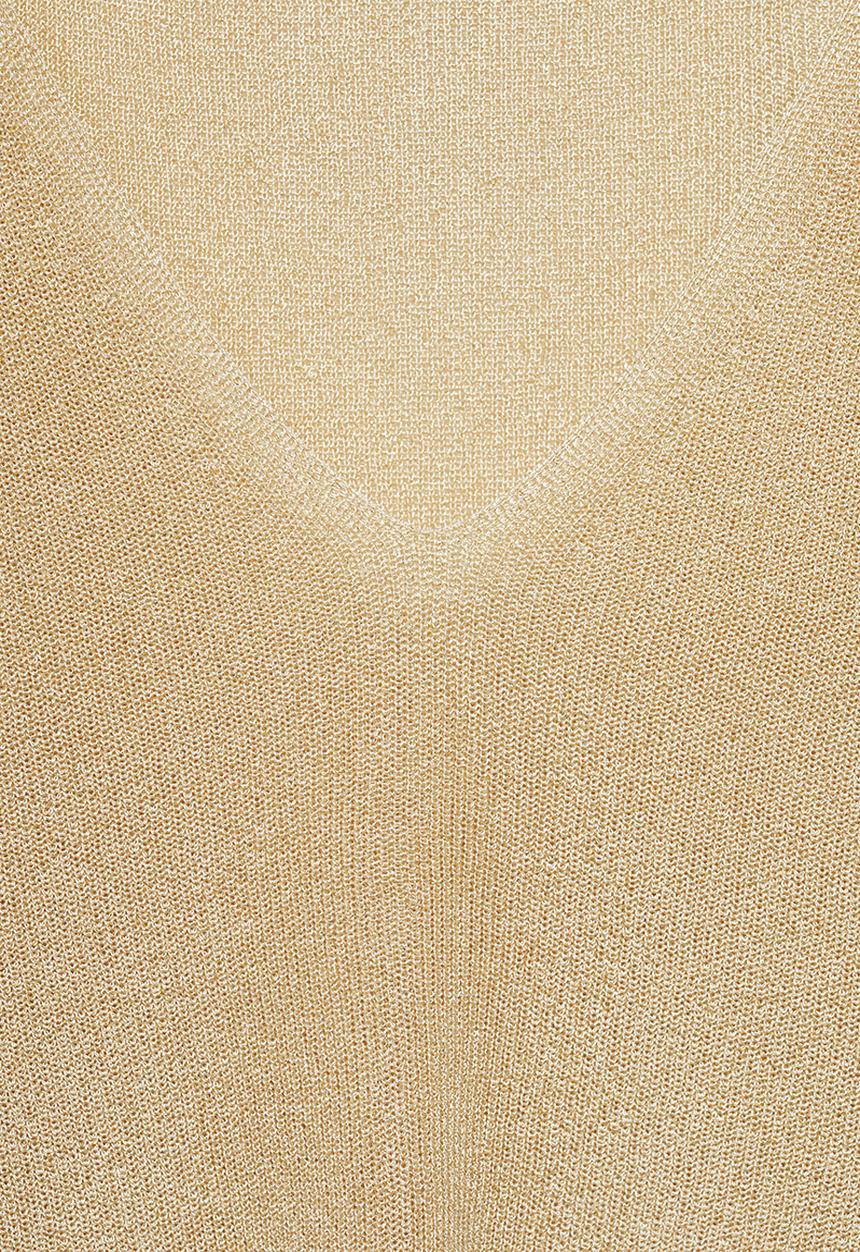 MANGO - Plus Sweater Kling - Gold