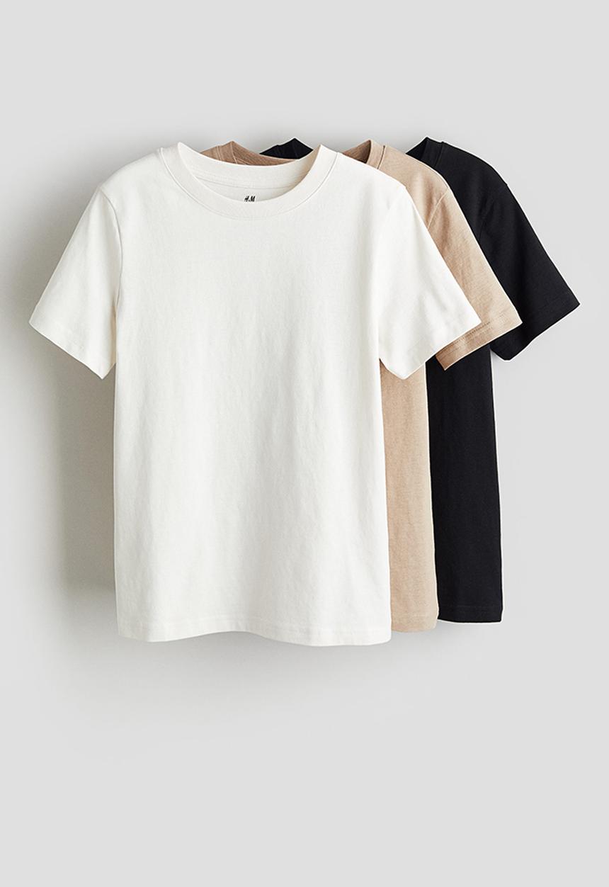 H&M - 3 pack t-shirts - multi