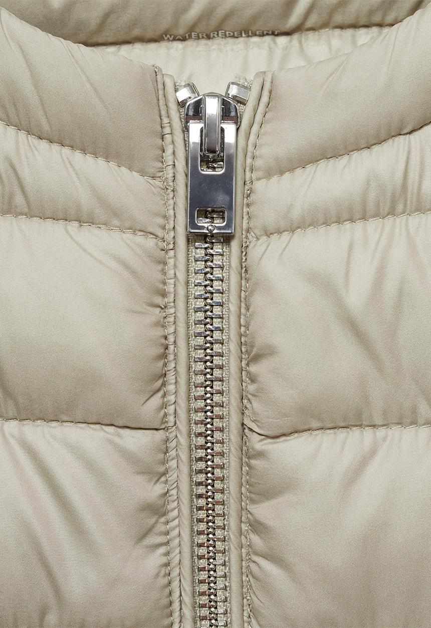 MANGO - Plus Outer Vest Blanvest -  Light/Pastel Grey