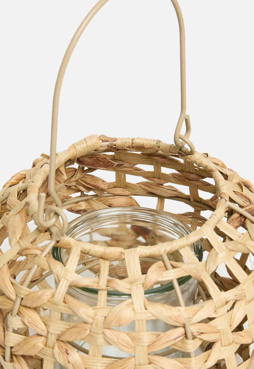 H&S - Calabash candle lantern - Natural