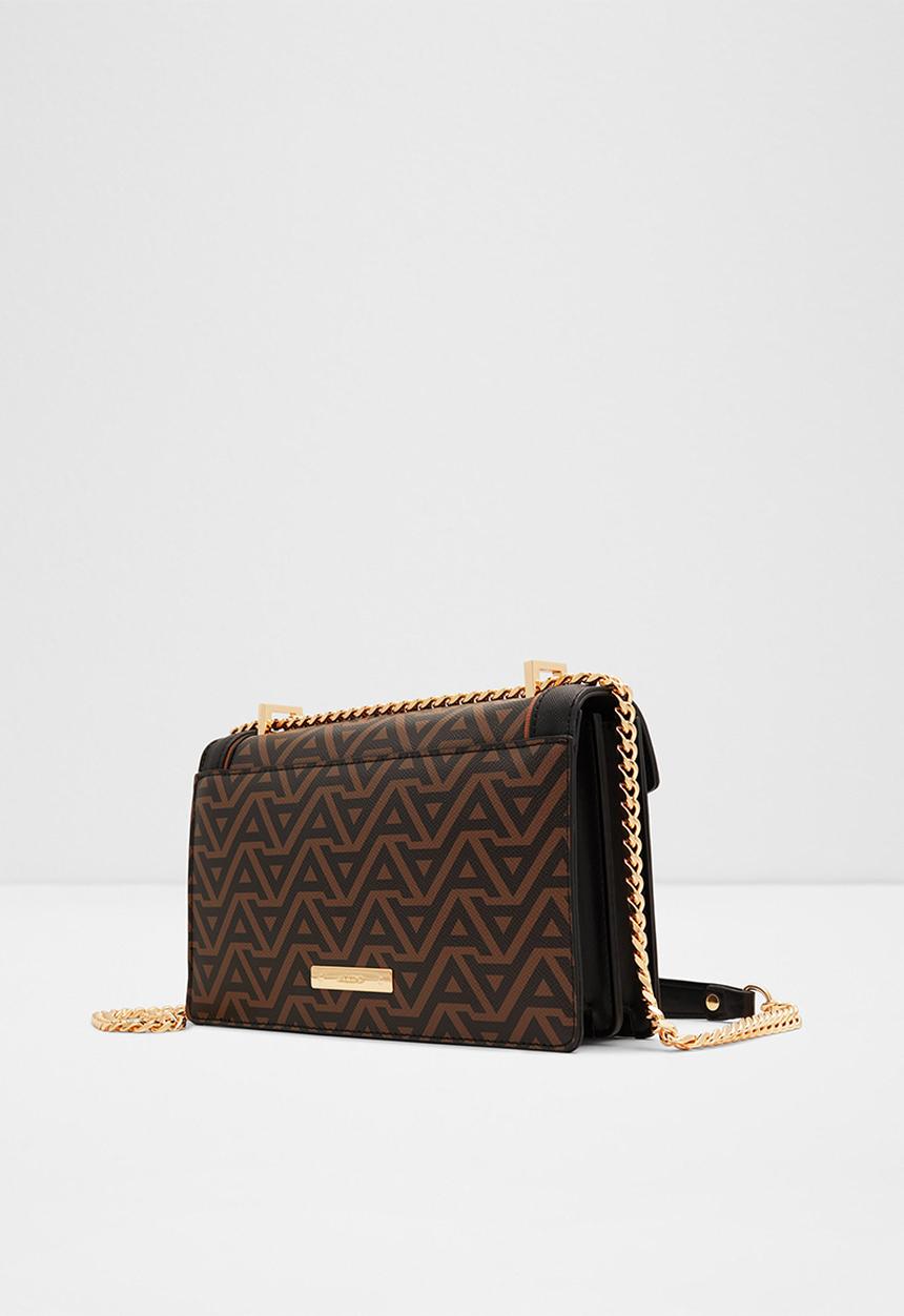 ALDO - Lanassi crossbody bag- brown overflow