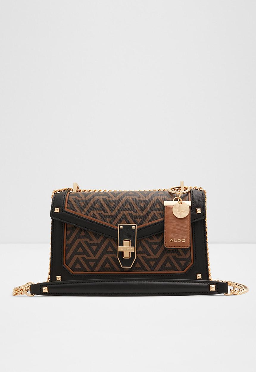 ALDO - Lanassi crossbody bag- brown overflow
