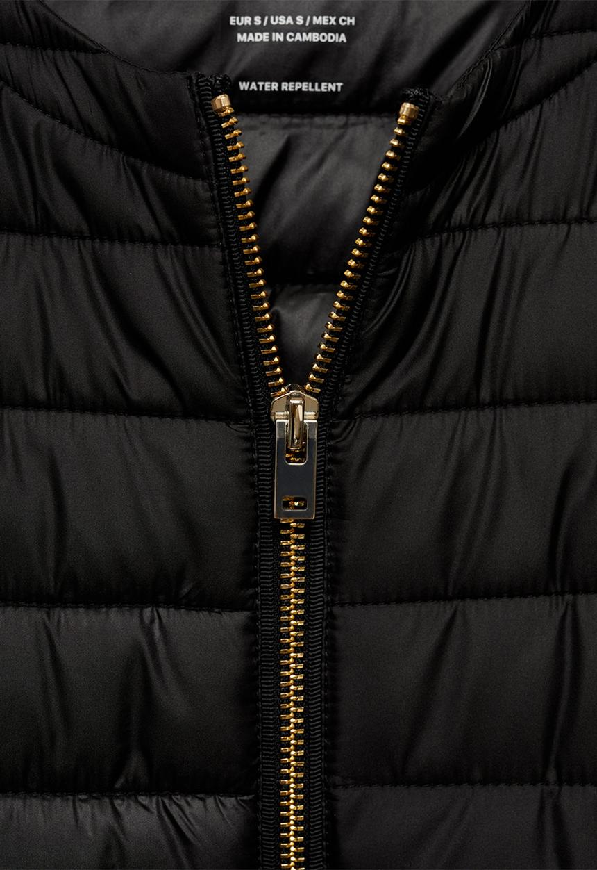 MANGO - Plus Puffer Coat Blandi - Black