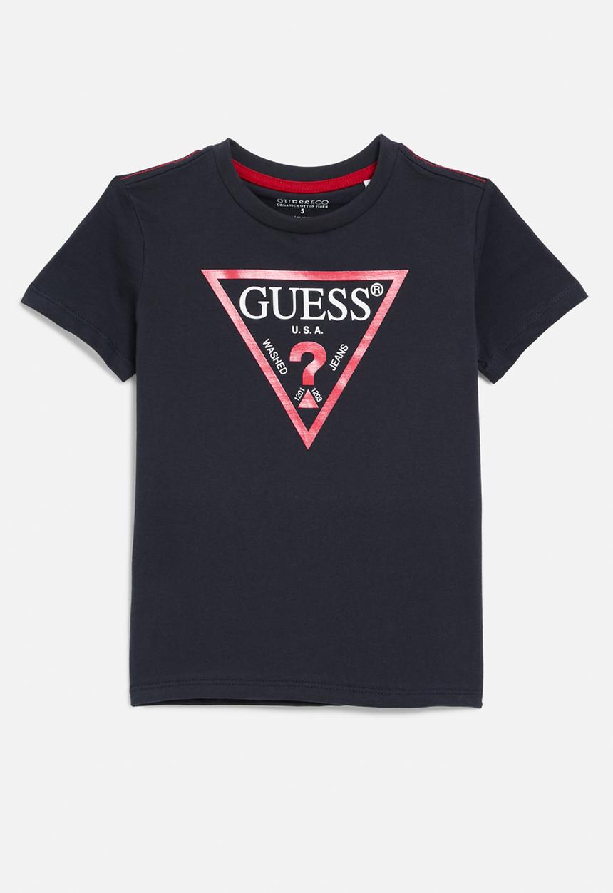 GUESS - Short sleeve T-shirt core - smart blue