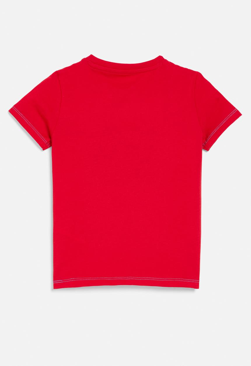GUESS - Short sleeve T-shirt - rapid red