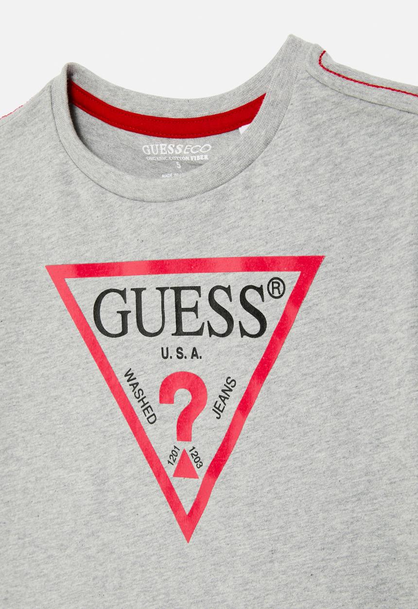 GUESS - Short sleeve T-shirt core - light heather grey