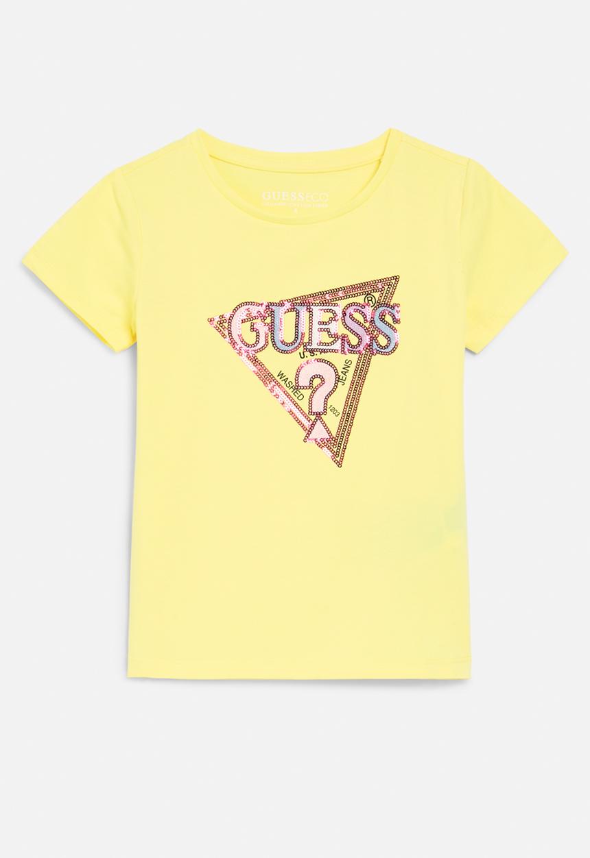 GUESS - Short sleeve T-shirt - saffron tea