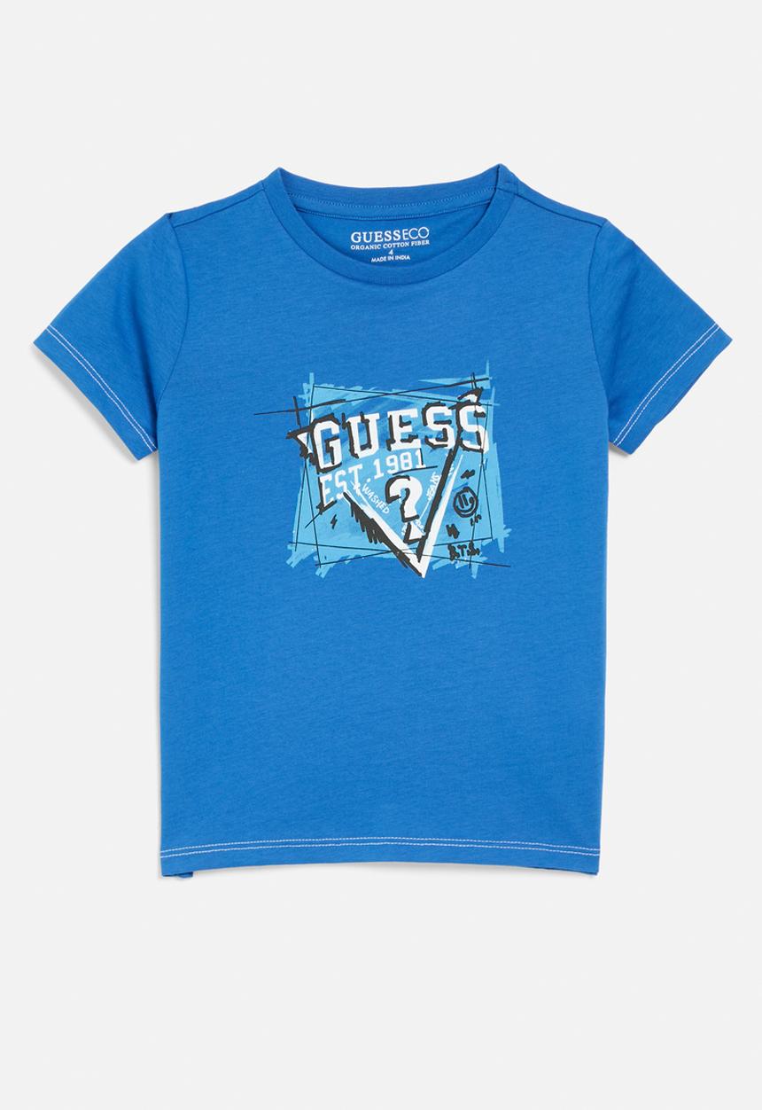 GUESS - Short sleeve T-shirt - royal cobalt