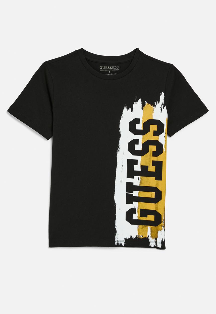 GUESS - Short sleeve T-shirt - jet black