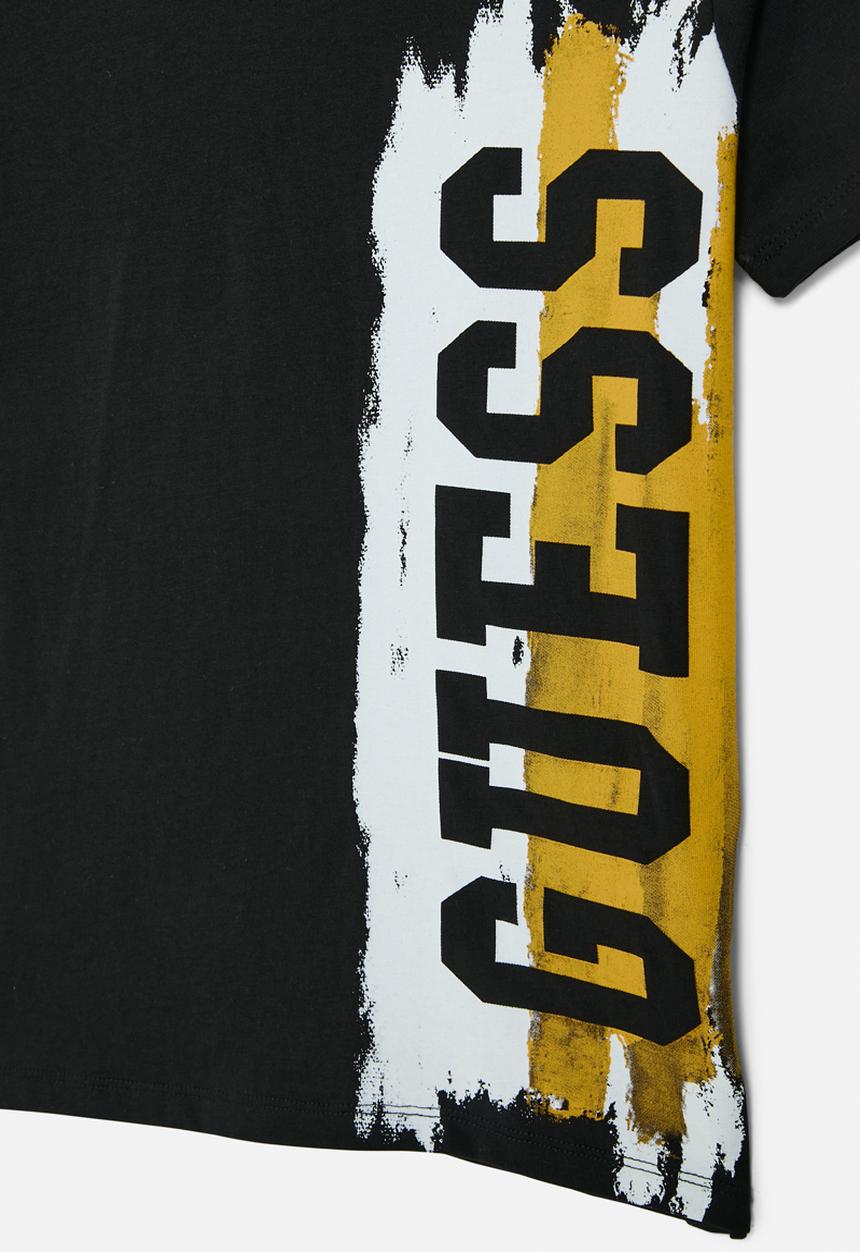 GUESS - Short sleeve T-shirt - jet black