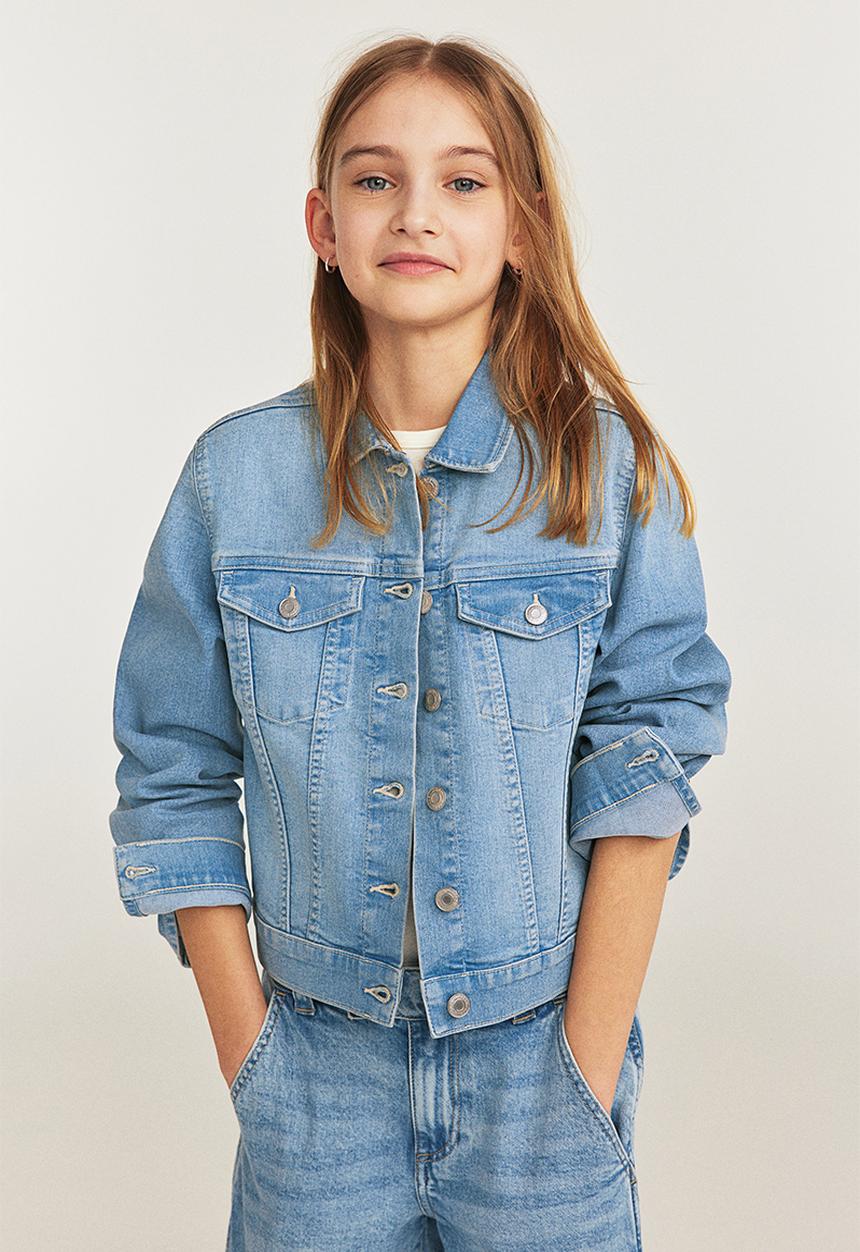 H&M - Denim jacket - light denim blue