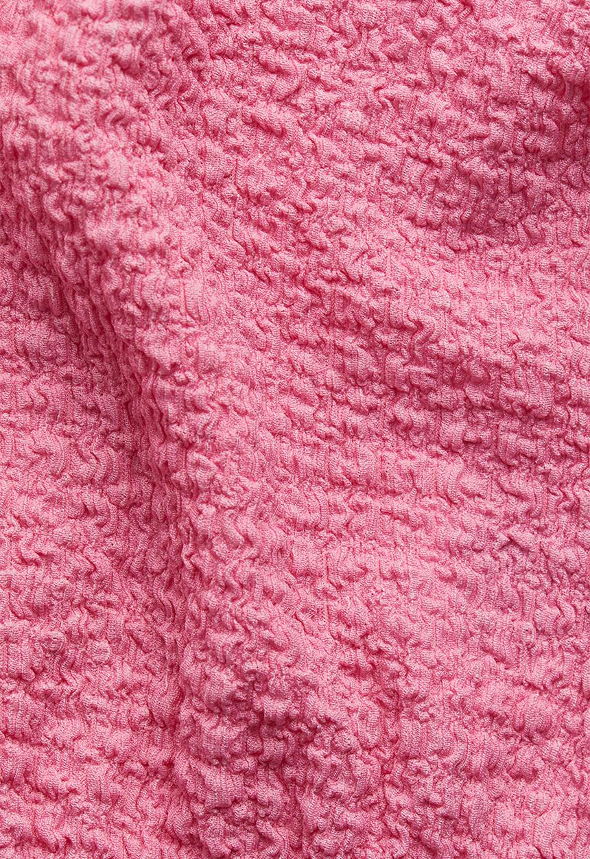 H&M - Puff-sleeved top - pink
