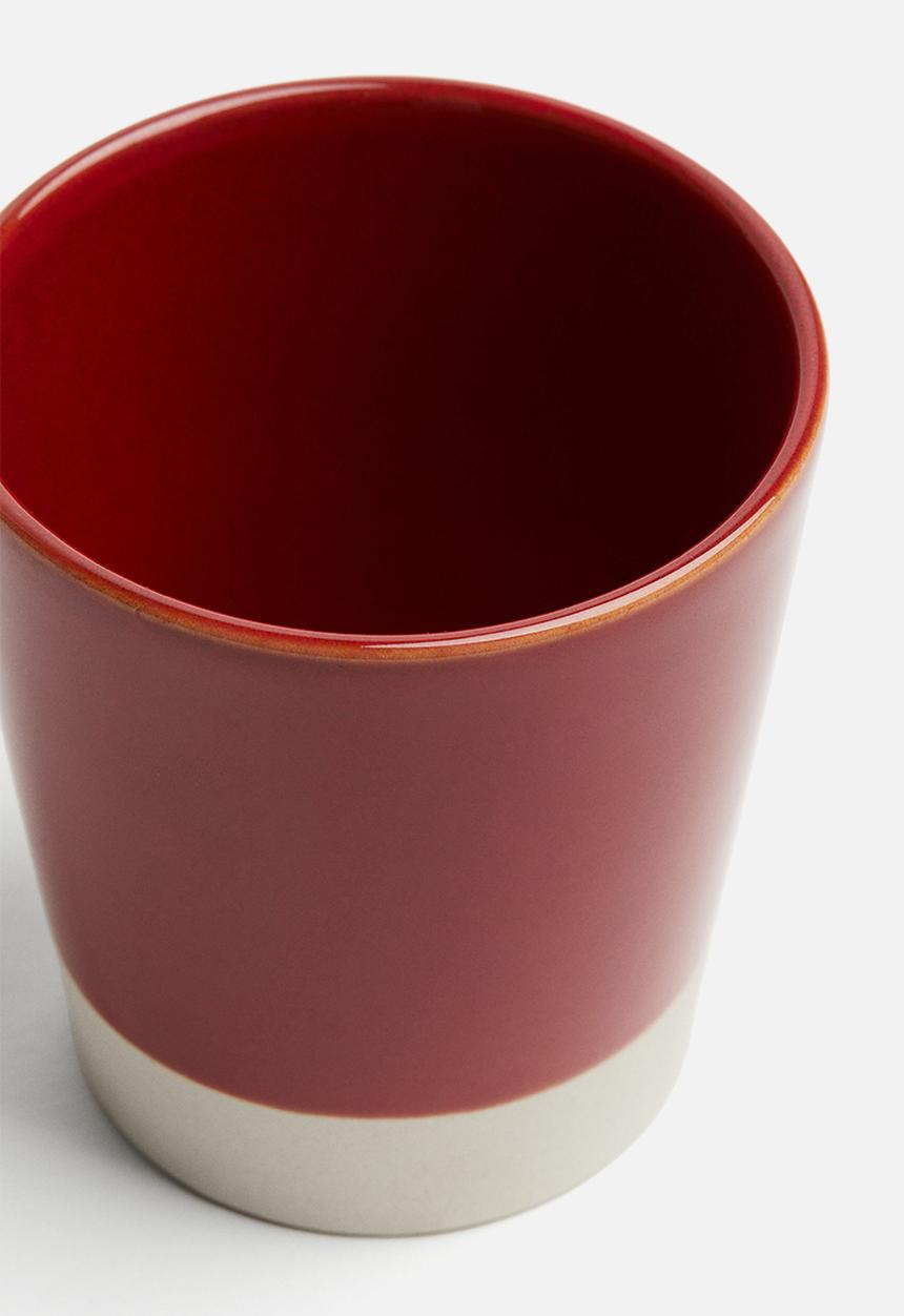 H&M - Stoneware mug - red