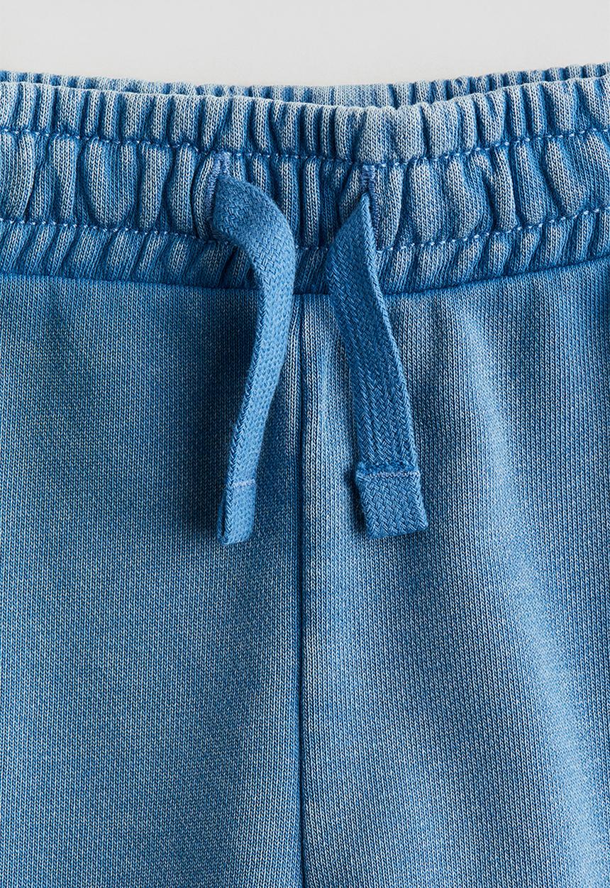 H&M - Sweatshirt shorts - washed blue