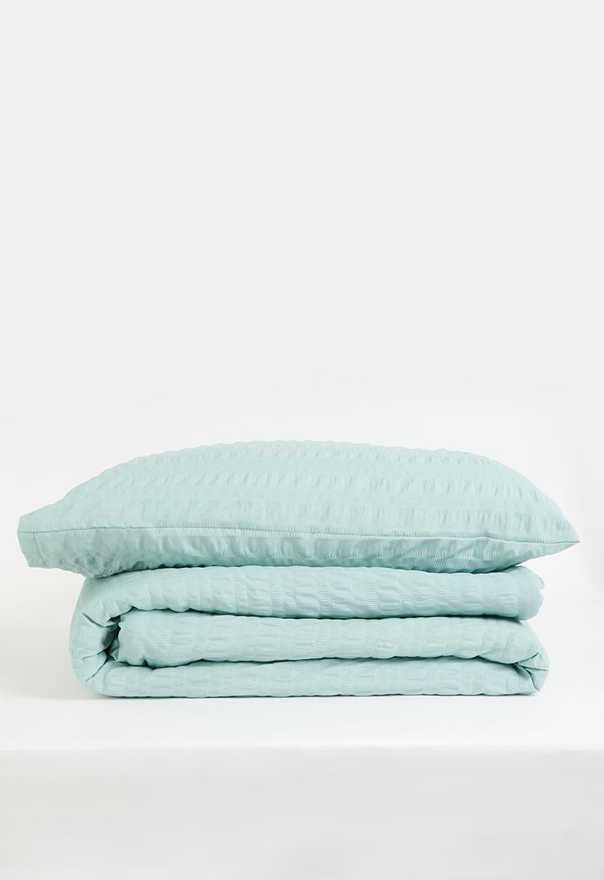 Sixth Floor - Seersucker quilt - blue
