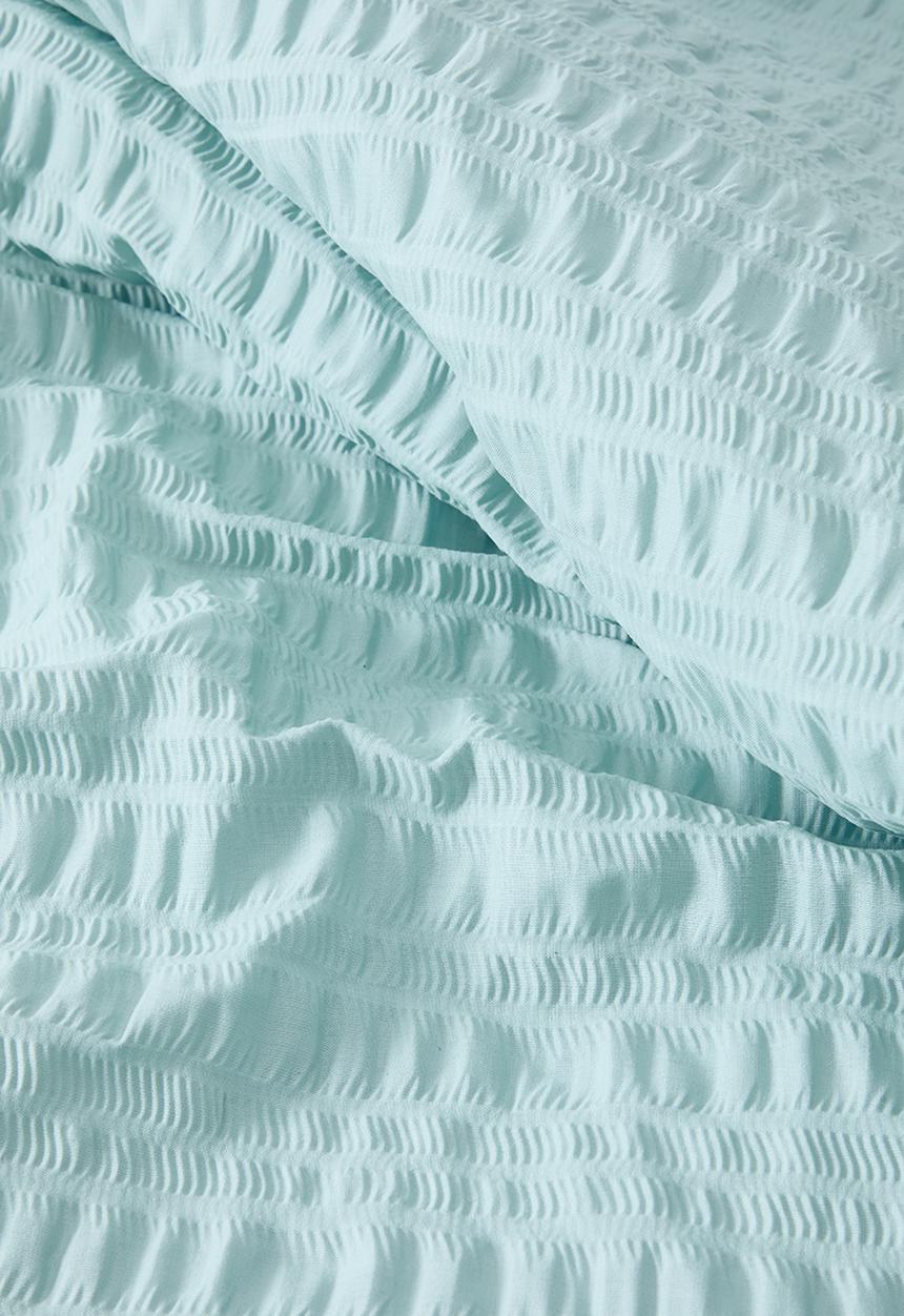 Sixth Floor - Seersucker quilt - blue