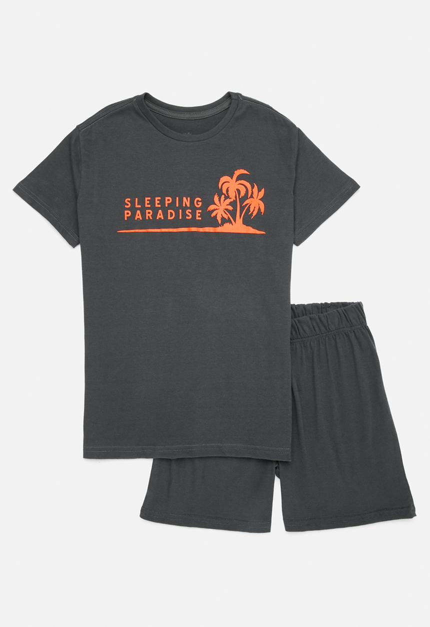 Pop Candy - Pj set - grey 