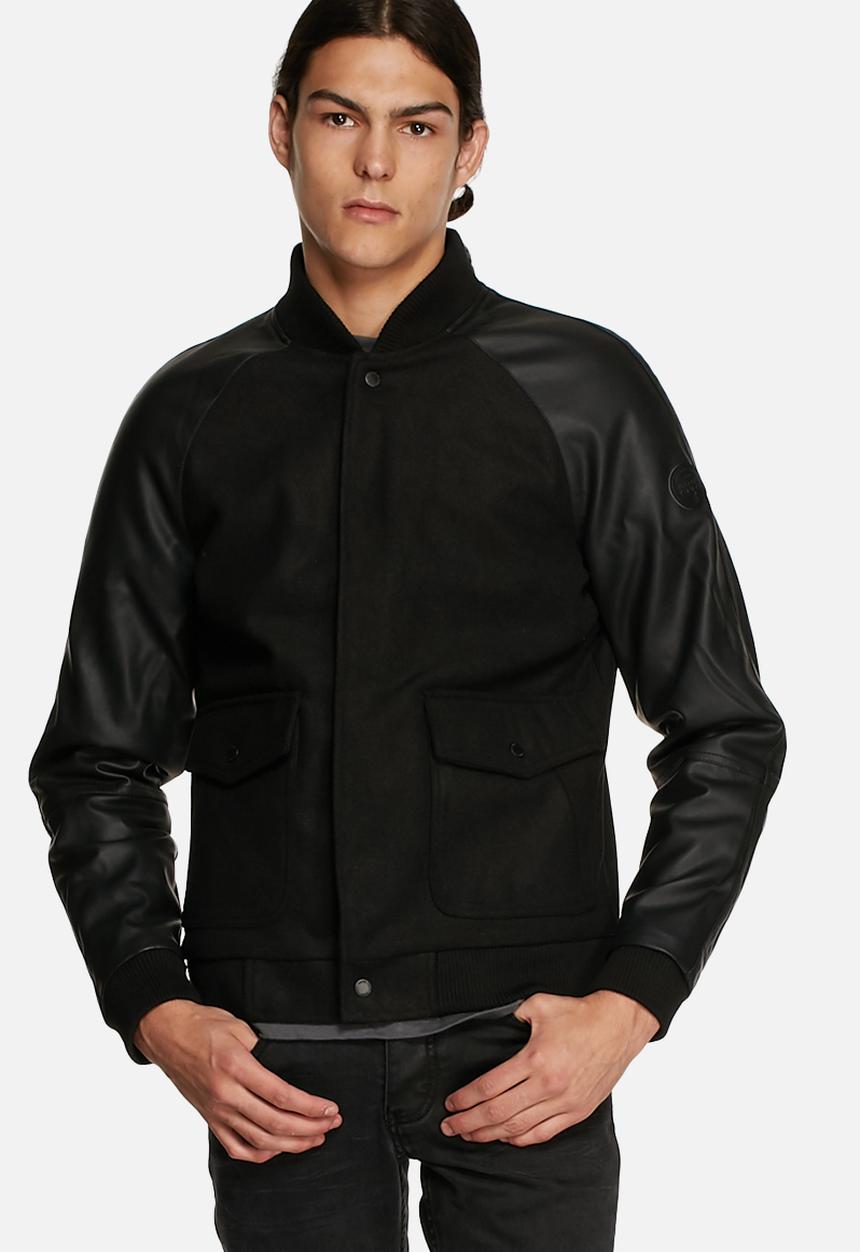 Native Youth - Contrast sleeve bomber 