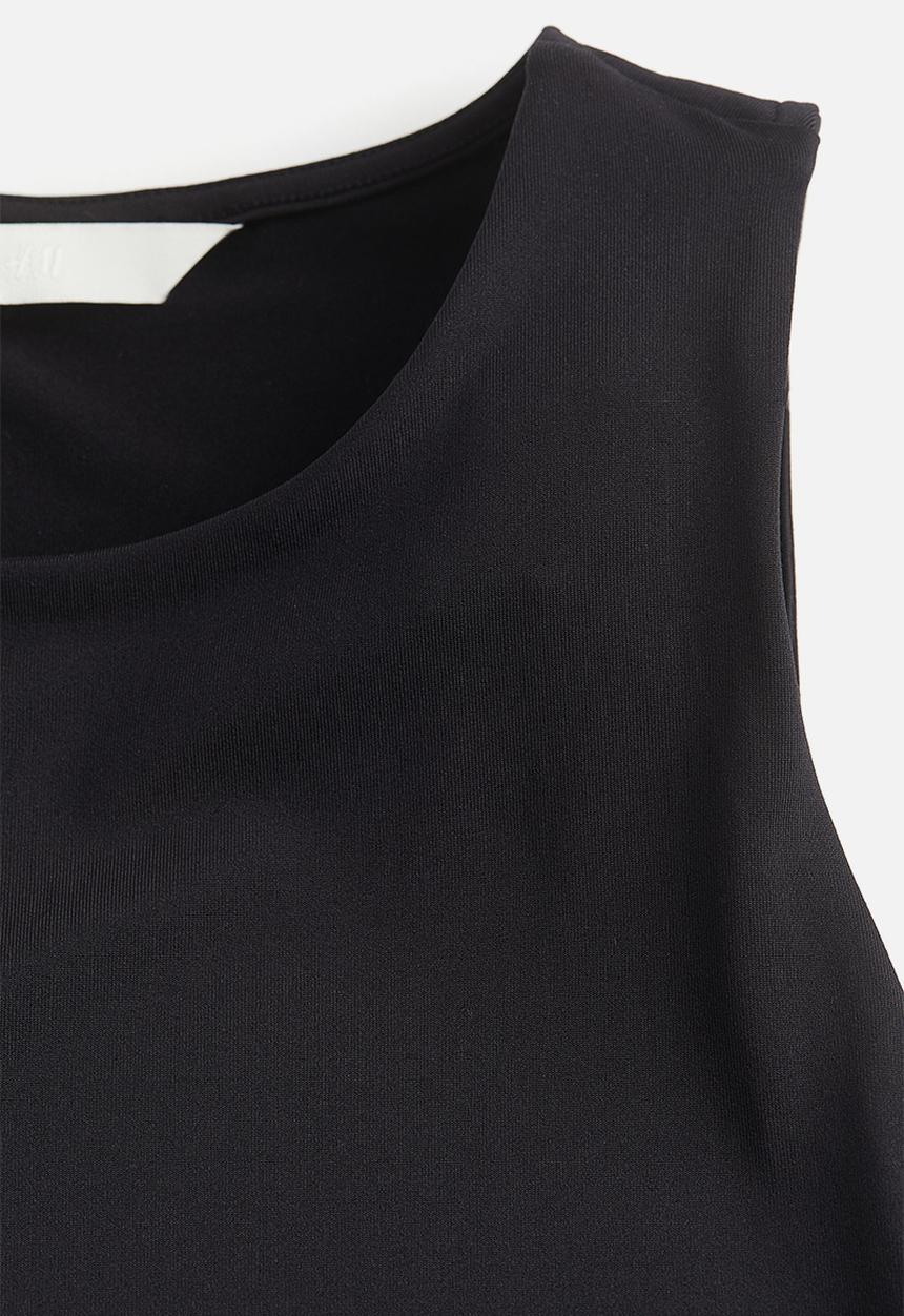 H&M - Jersey thong body - black