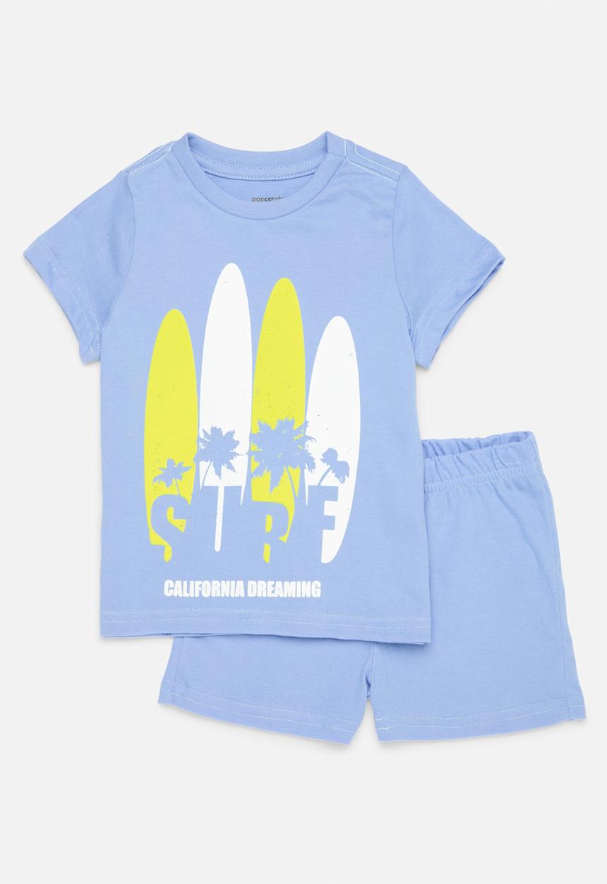 Pop Candy - Pj set - printed blue