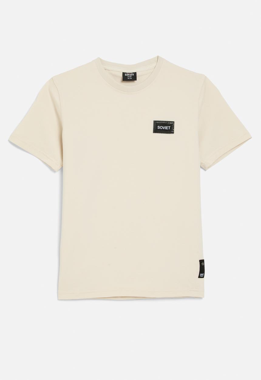 SOVIET - Boys fashion tee - cream2