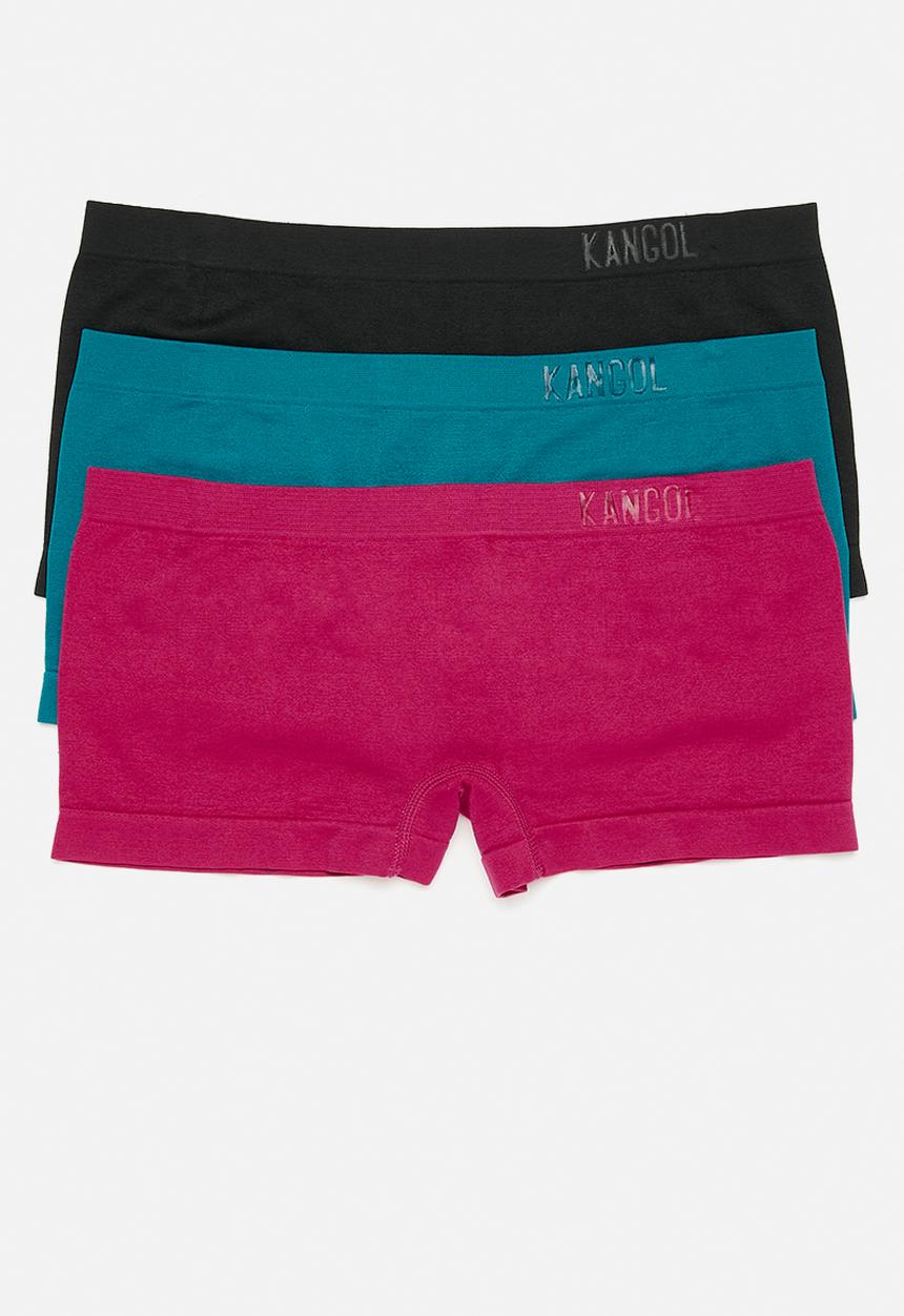 KANGOL - 3 Pack seamless boylegs - multi