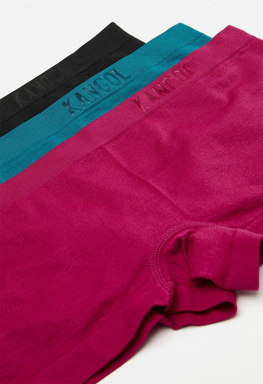 KANGOL - 3 Pack seamless boylegs - multi