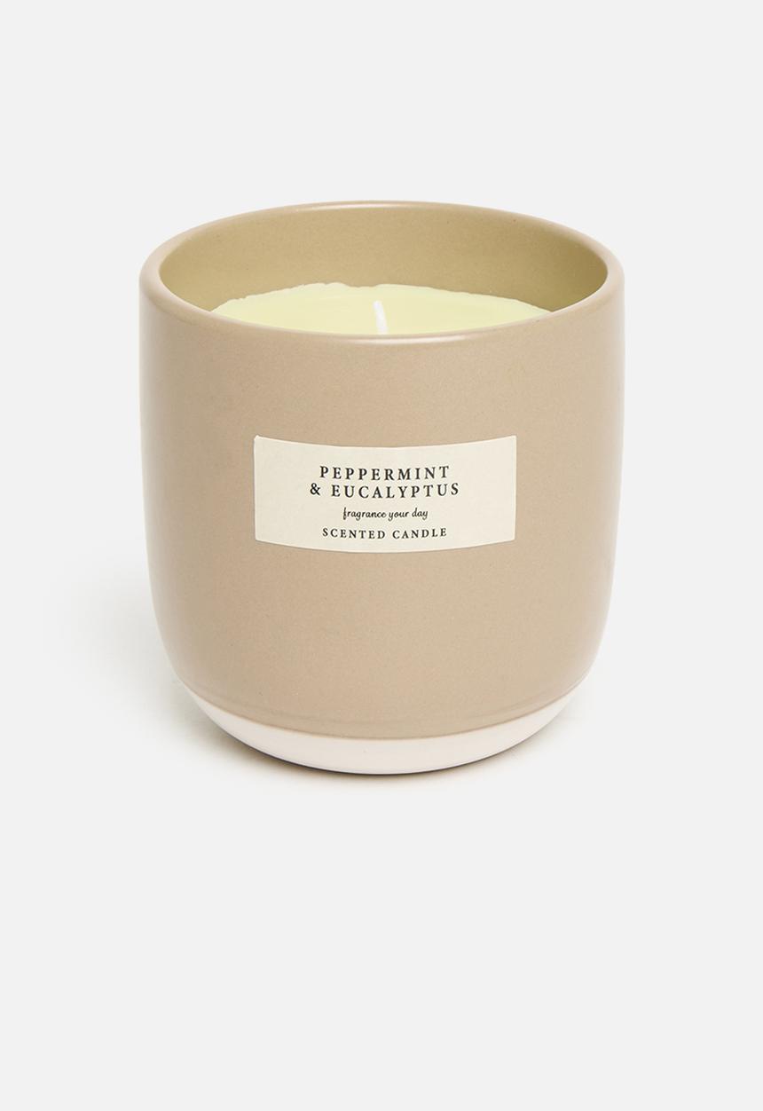 H&S - Candle scented in glass jar - rose