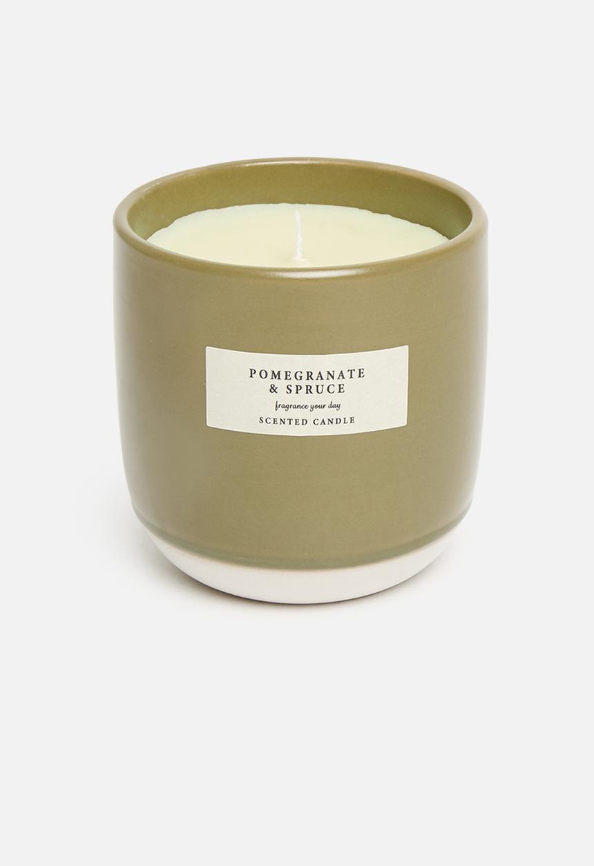 H&S - Candle scented in glass jar - natural