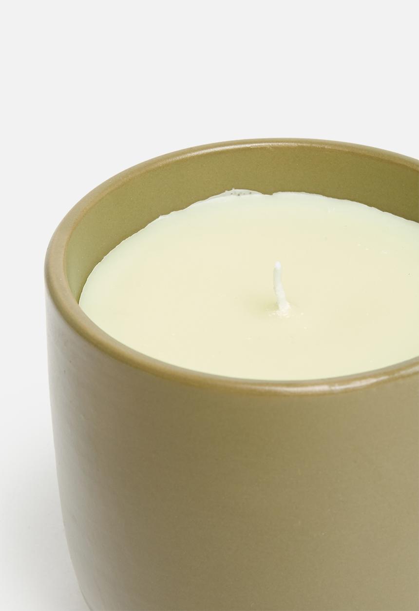 H&S - Candle scented in glass jar - natural