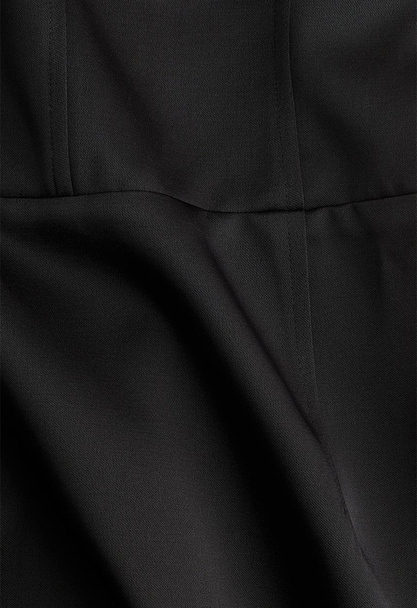 H&M - Bandeau mini dress - black