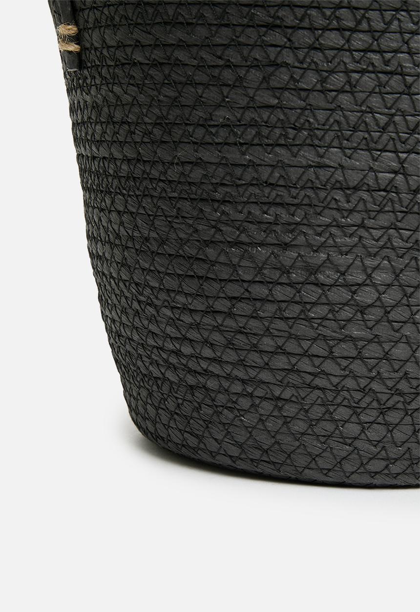 H&S - Medium Juno basket-black