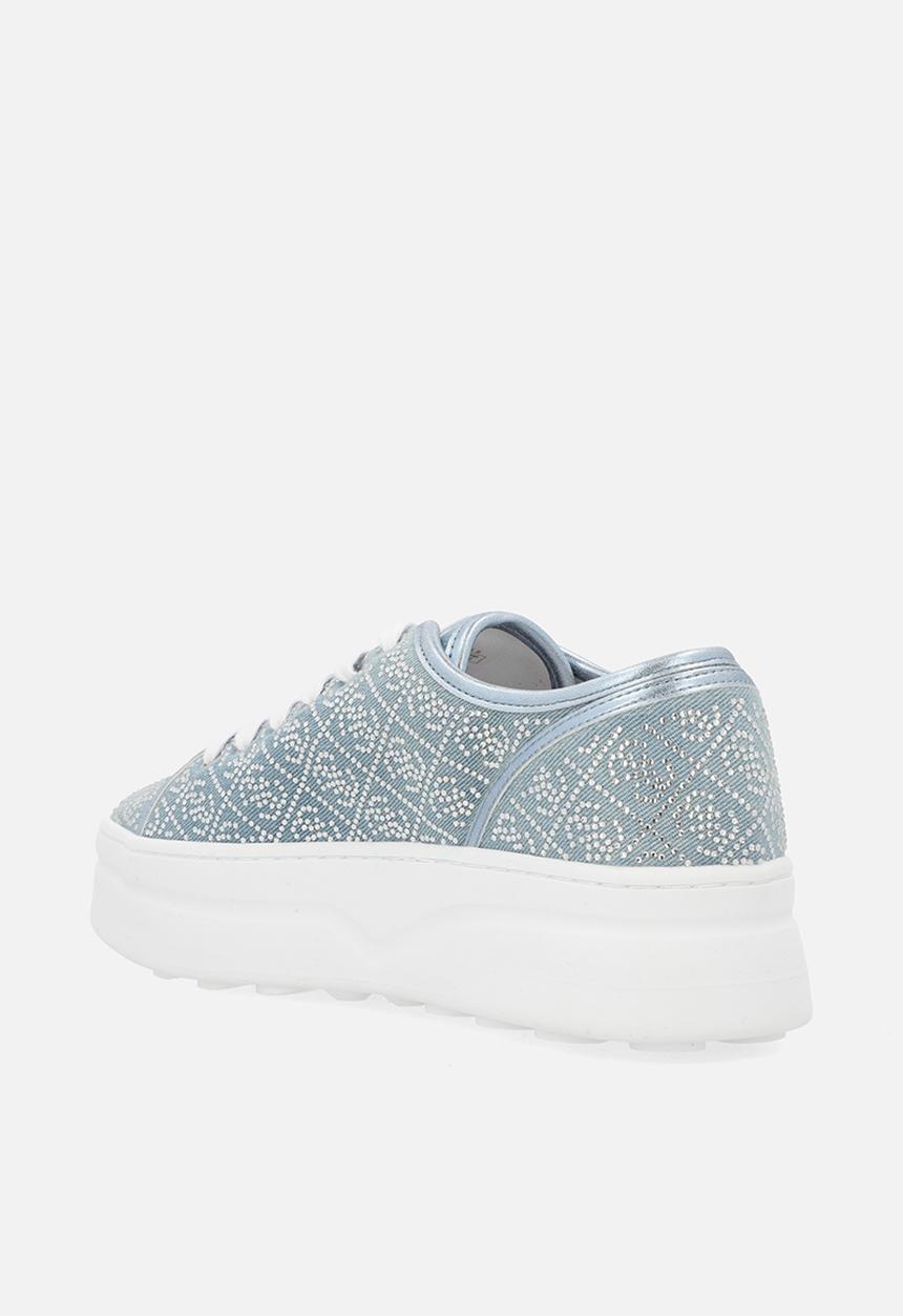 GUESS - Queeny2 sneaker washed denim 4g stones - blue