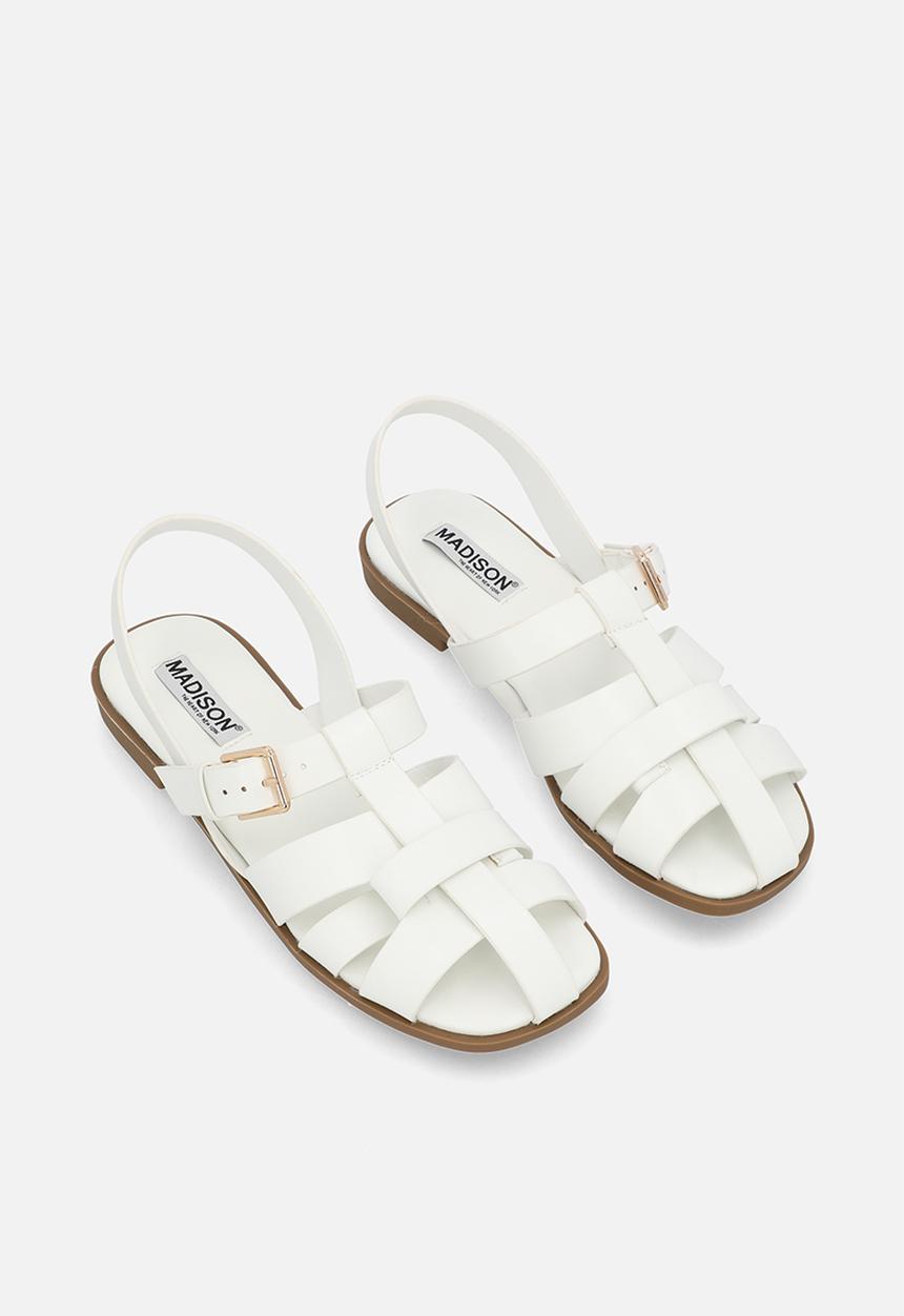 Madison® - Jerry fisherman sandal - white