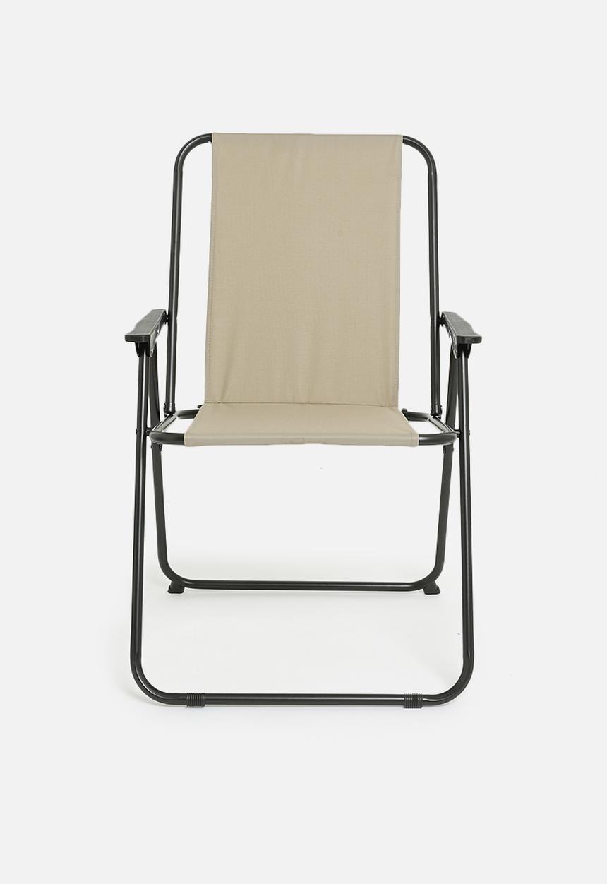 H&S - Foldable camp chair - natural