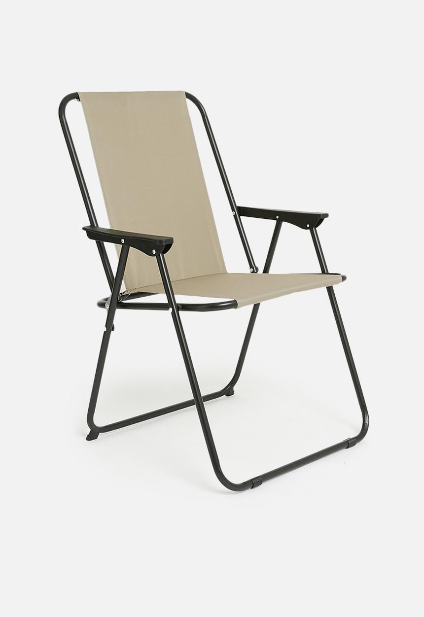 H&S - Foldable camp chair - natural
