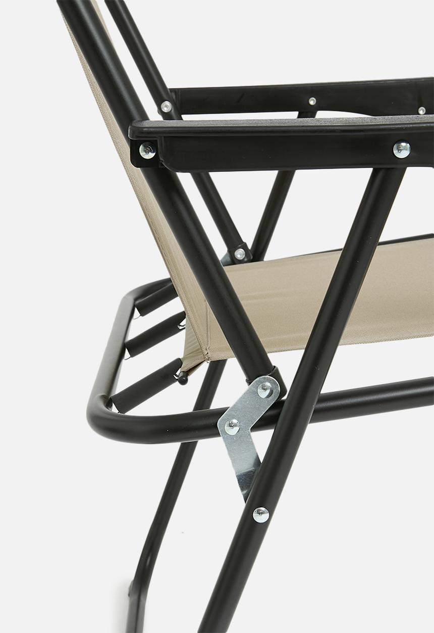 H&S - Foldable camp chair - natural