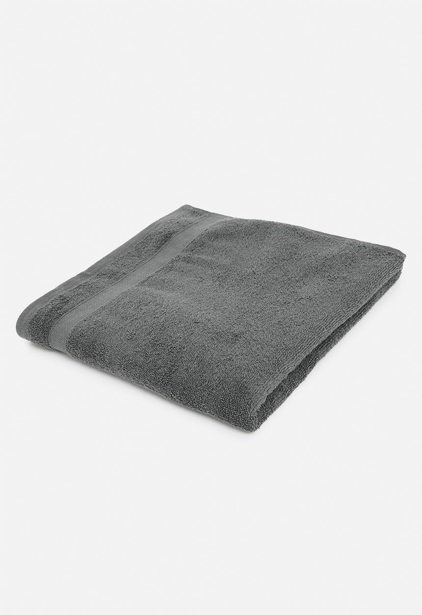 Bathroom Solutions - Pule hand towel - anthracite