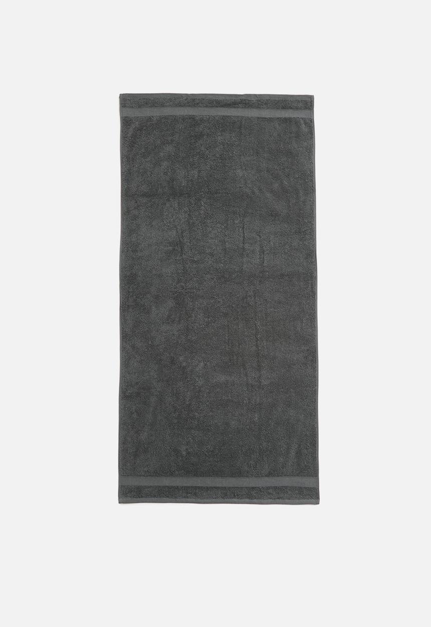 Bathroom Solutions - Pule hand towel - anthracite