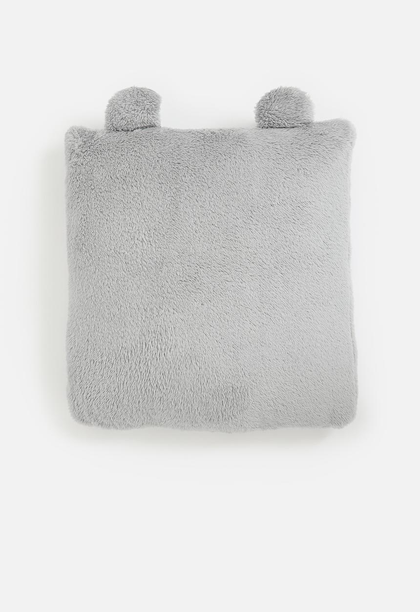 H&S - Tiger cuddle cushion - grey